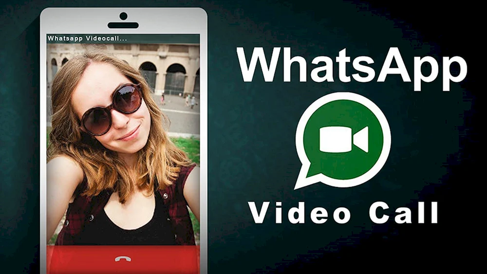 Videogesprächs-Hintergrund für Messenger