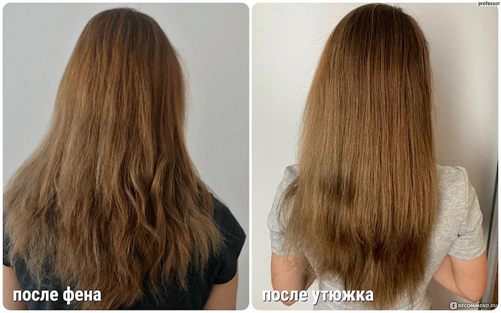 Haar nach dem Bleichen
