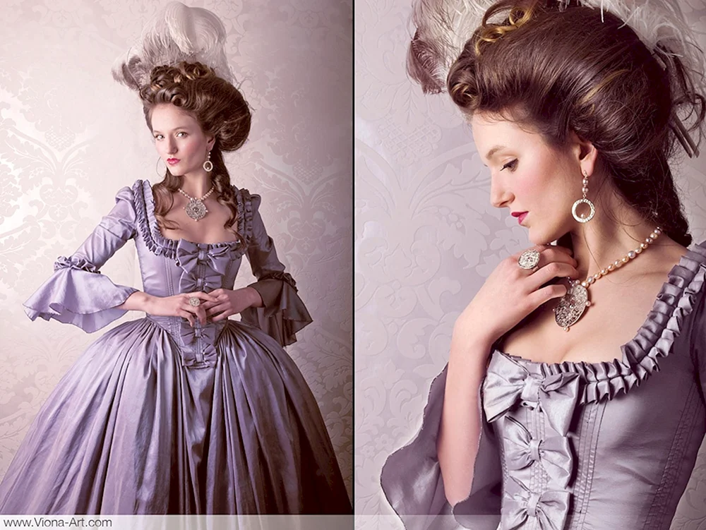 Viktorianischer Stil Kleidung Marie Antoinette