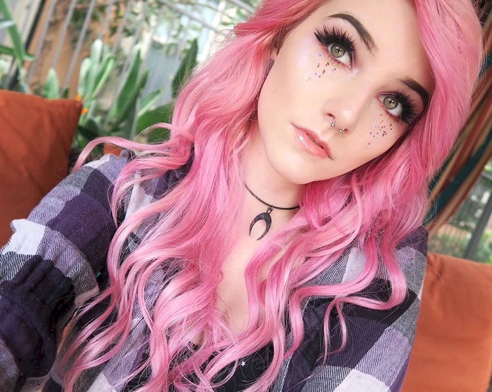 Anime Pinkes Haar