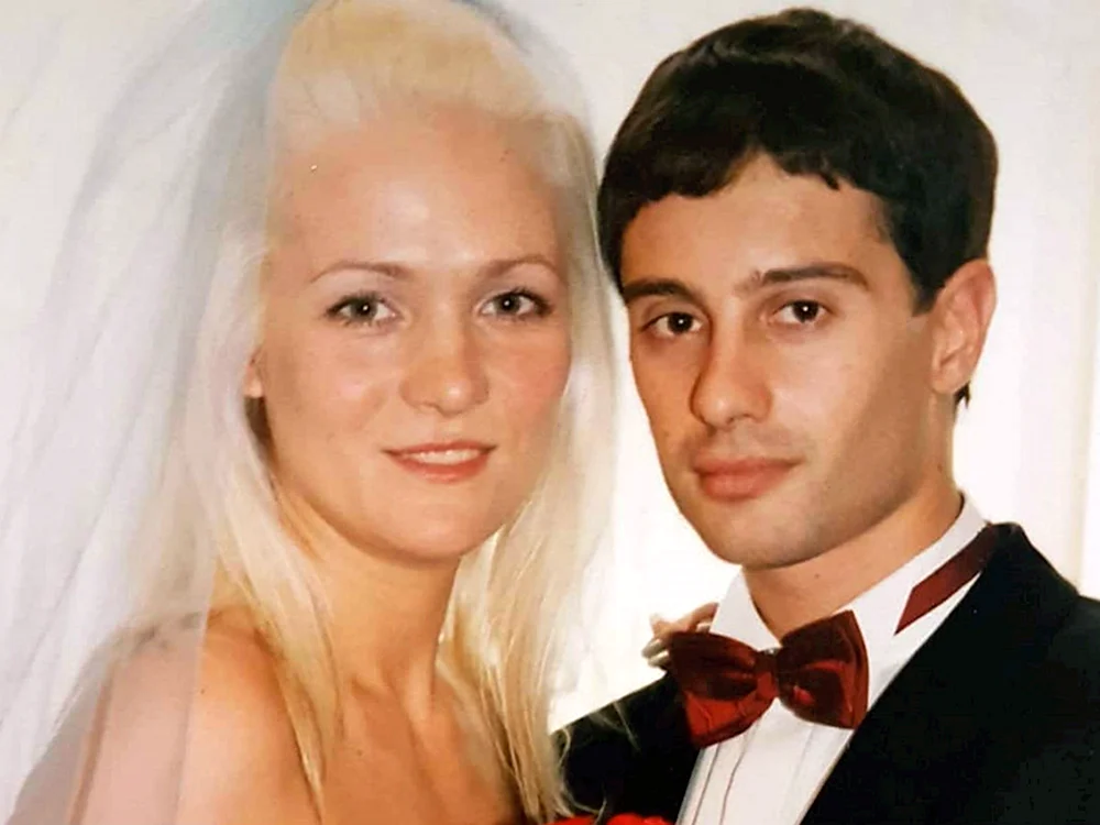 Viktoria Makarskaya und Anton in ihrer Jugend