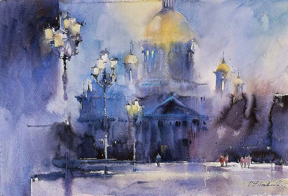 Victoria Prishedko Aquarell