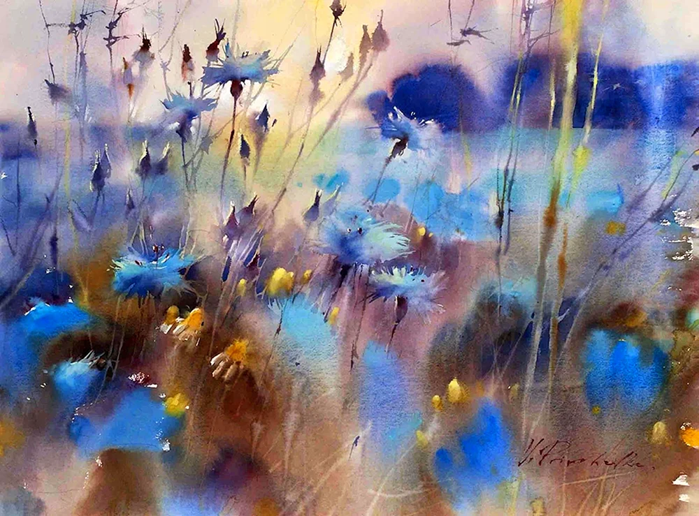Victoria Prishedko Künstler Arnold Lowrey Künstler Konstantin Sterkhov Blumen Viktoria Prishedko Künstlerin Ein Aquarell von Carl Purcell Mortensen Solberg Künstler Michal Orlowski Josette Marrel Aquarell Künstler Jean Claude Papeix