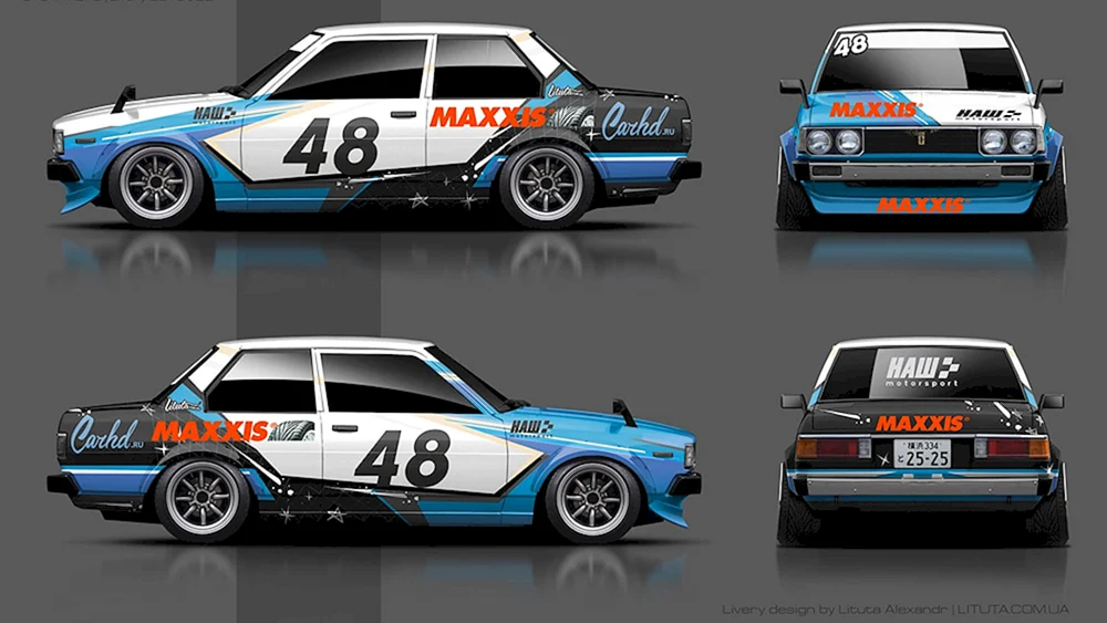 Toyota Altezza Drift Lackierung