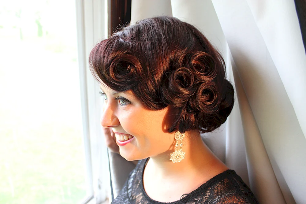 Vintage Frisuren für kurze Haare