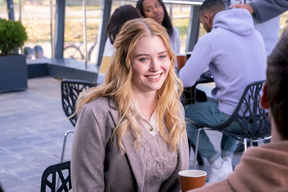 Virginia Gardner Alex Aiono