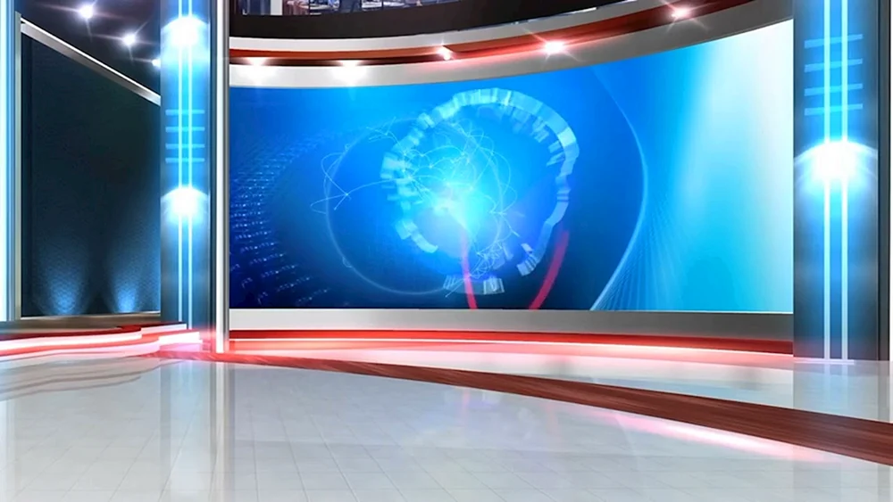 Nachrichten Studio Hintergrund