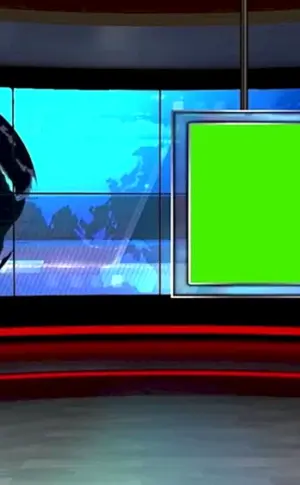 Virtuelles Studio für TV-Kanal