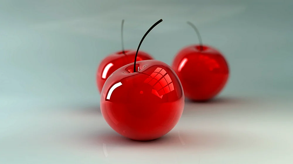 Kirsche Jahr 3 d
