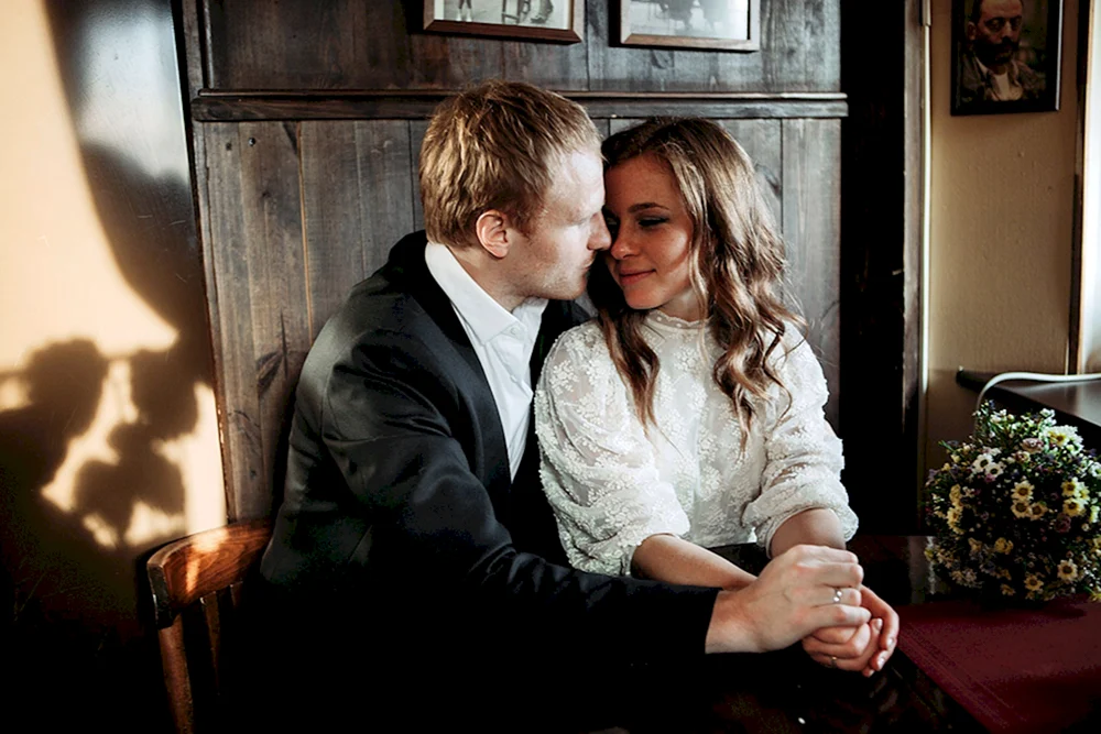 Vitaly Salii und Anna Arefjewa