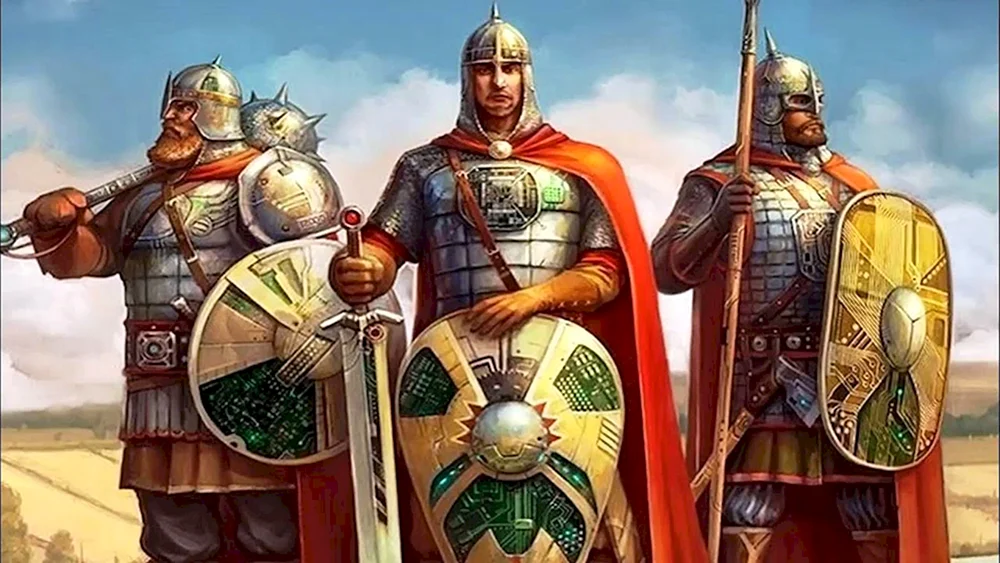 Vityazi der alten Rus