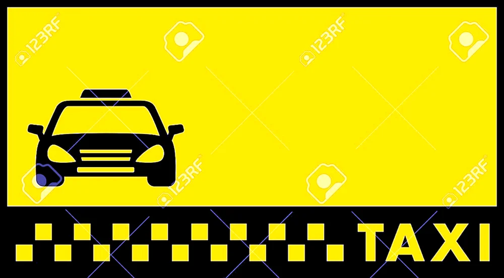 Taxi Visitenkartenvorlage