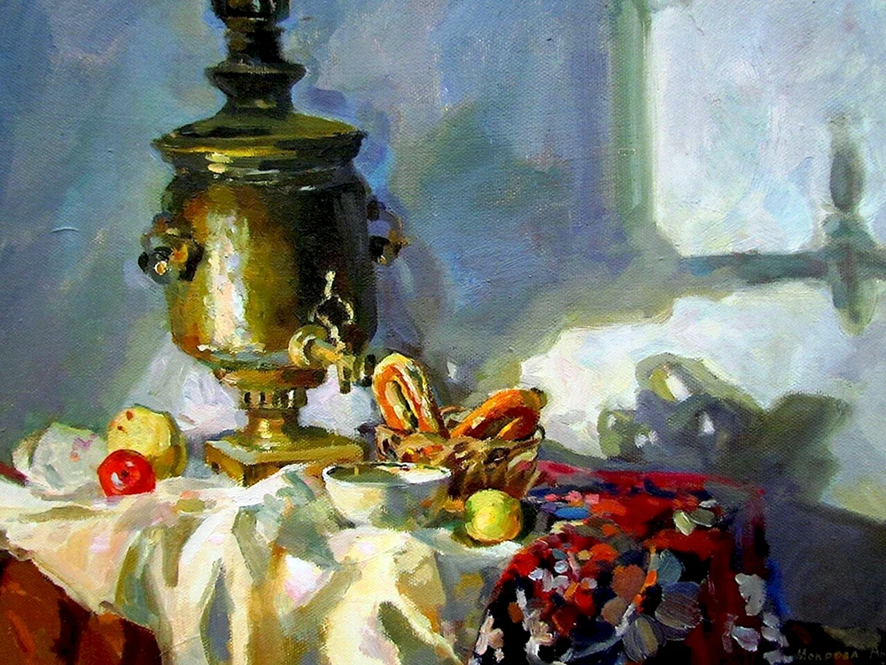 Wladimir Fjodorowitsch Stoscharow Stillleben