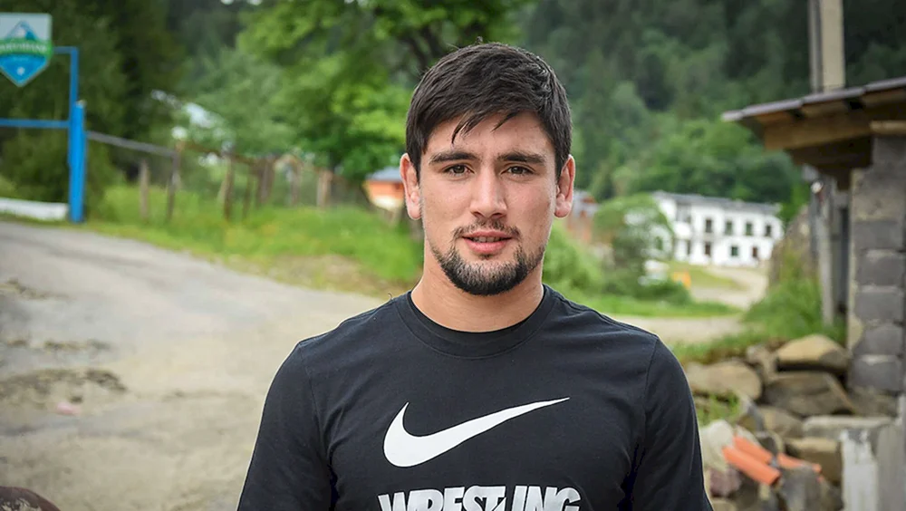 Tschetschenischer Sänger Zelimkhan.