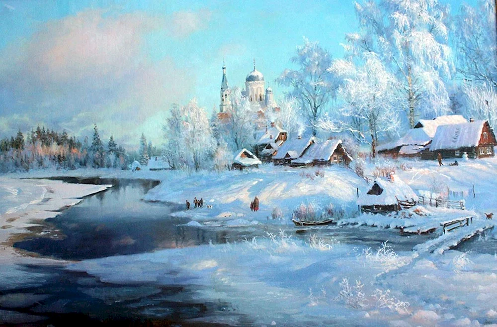 Vladimir Zhdanov Landschaften von Gatschina