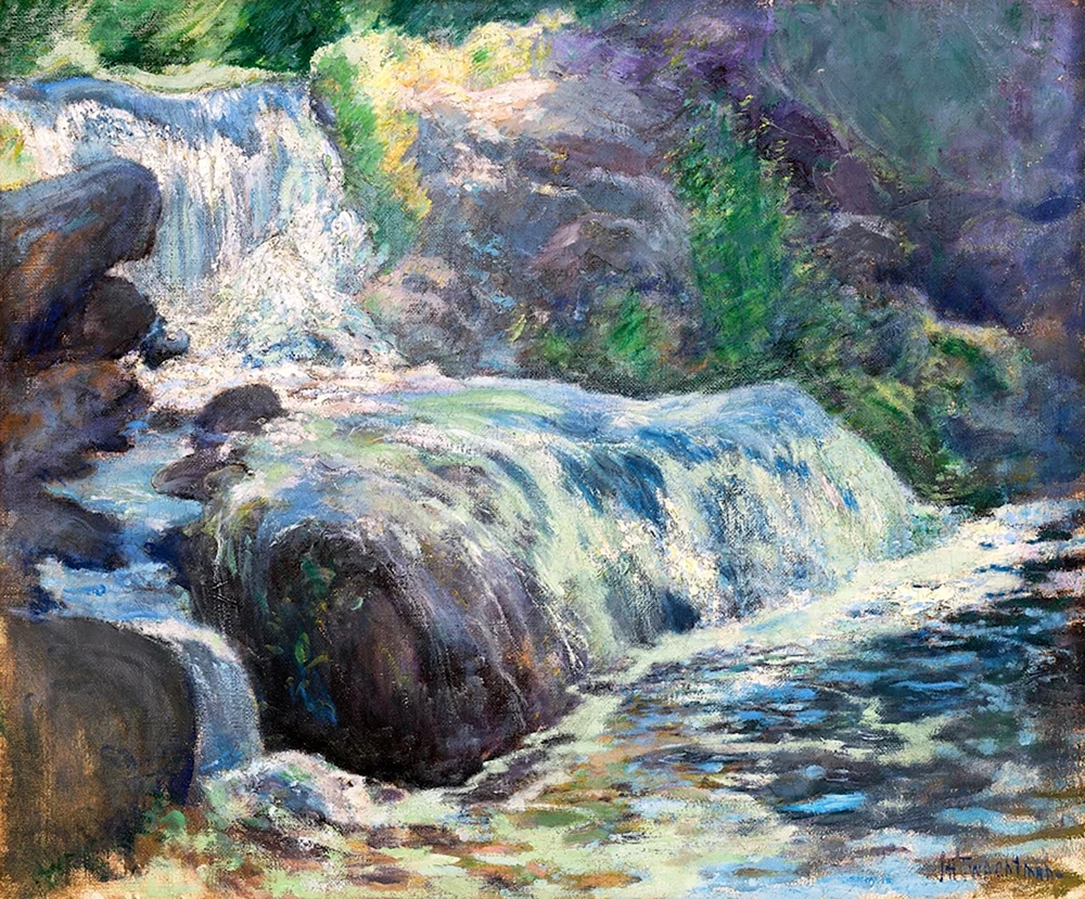 Wasserfallbilder von Bob Ross