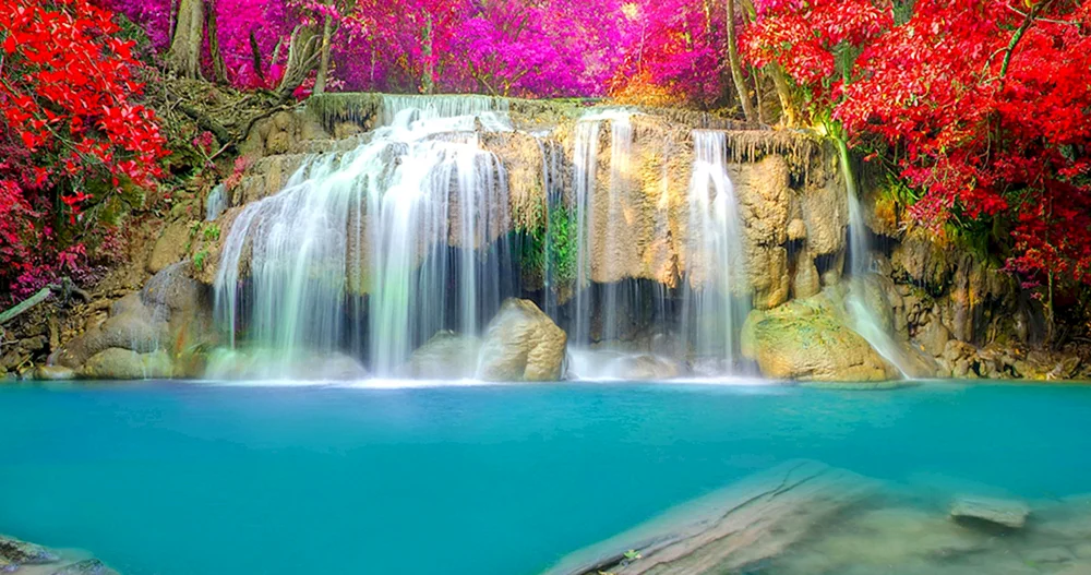 Erawan Falls Thailand