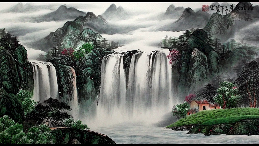 Thomas Acole Wasserfälle Landschaft Wasserfälle