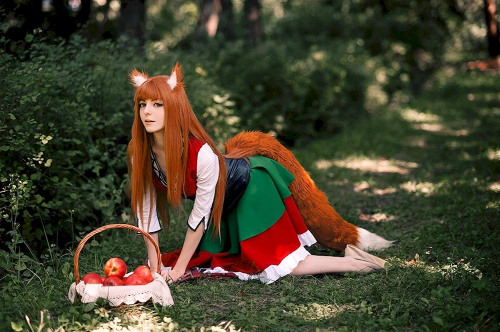 Wolf und Spice Cosplay Holo
