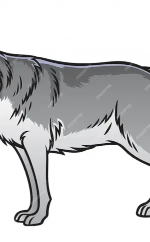 Wolf für Kinder