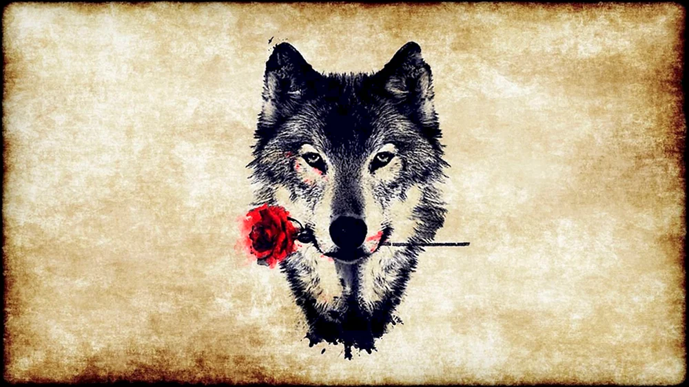 Wolf Tapeten