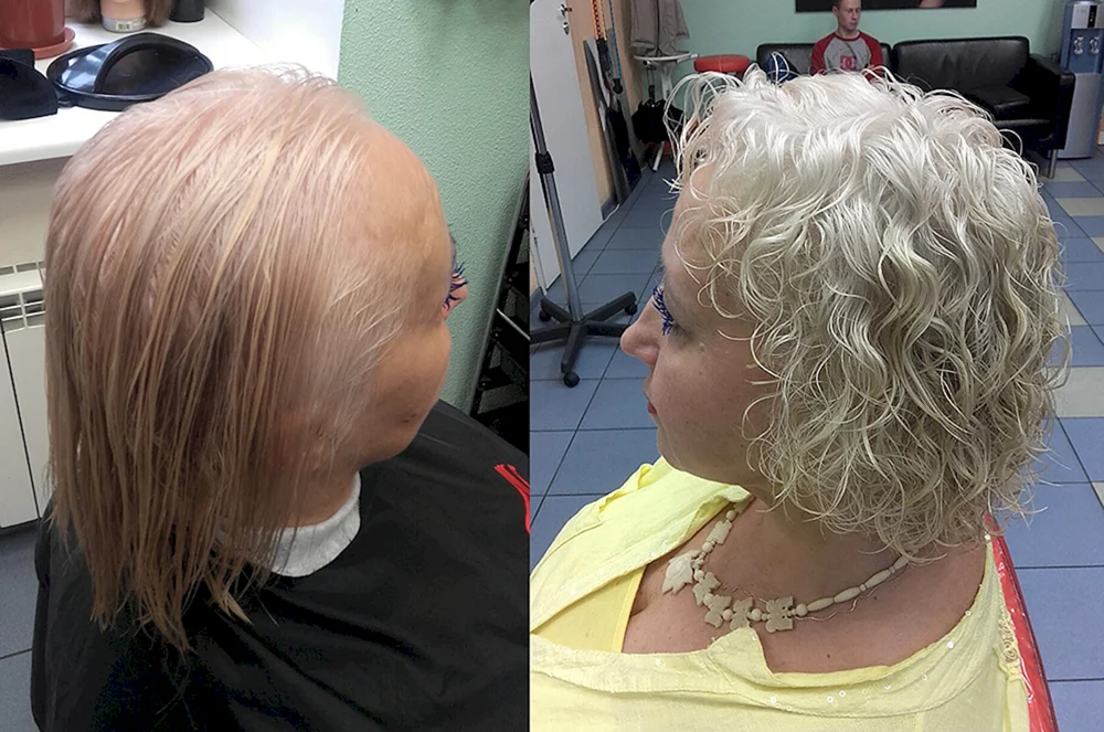 Welliger Bob bio curl