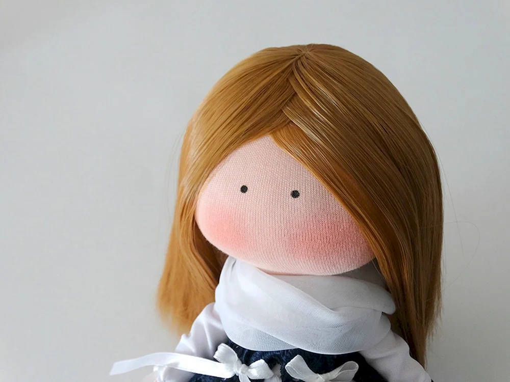 Haare für Textilpuppe