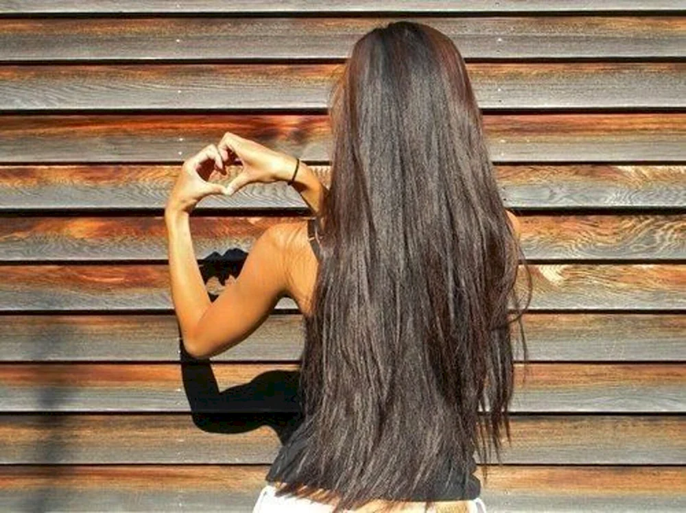Unteres hinteres Haar