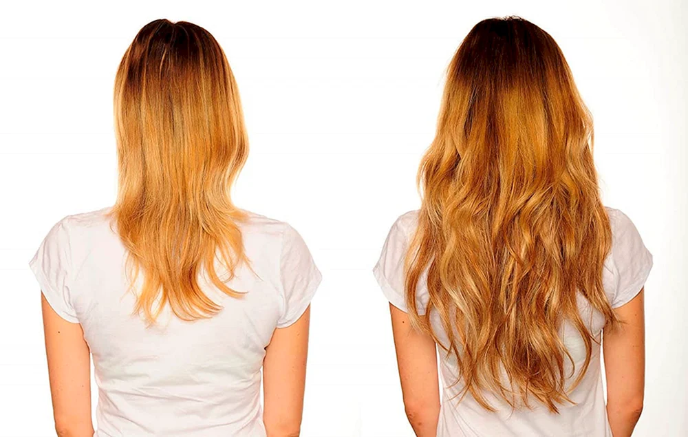 Keratin-Haarglättung mit Pony