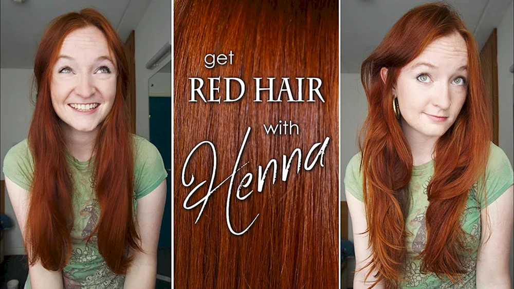 Weißes Henna für blondes Haar