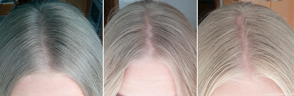Haar nach Peroxidbleiche