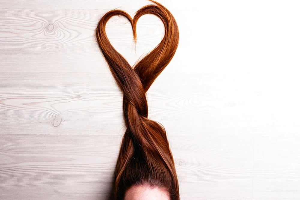 Haarherzfrisuren für Mädchen