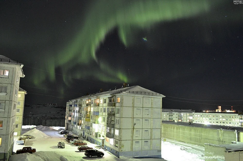 Vorkuta Nordlichter