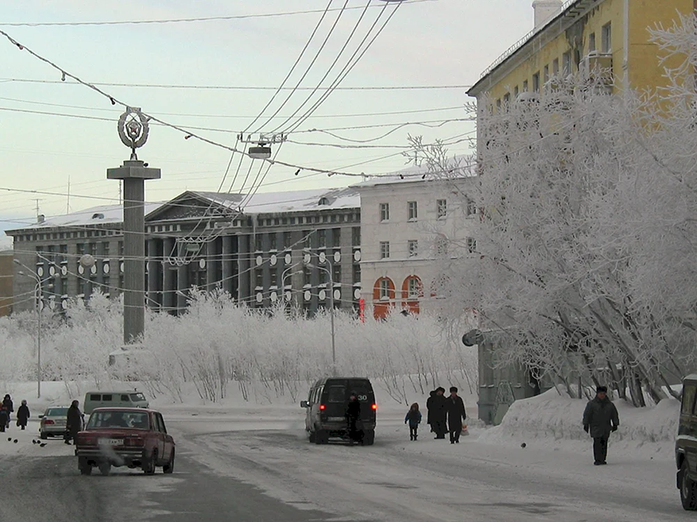 Vorkuta Stadtzentrum