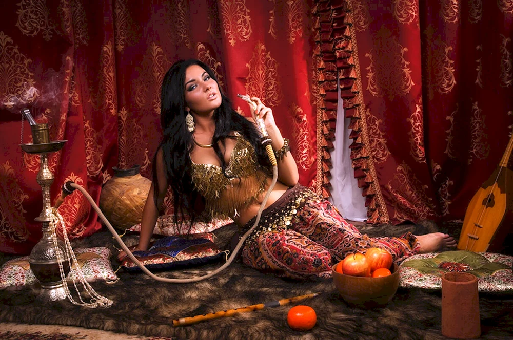 Östliche Tänzerin Fantasie Harem