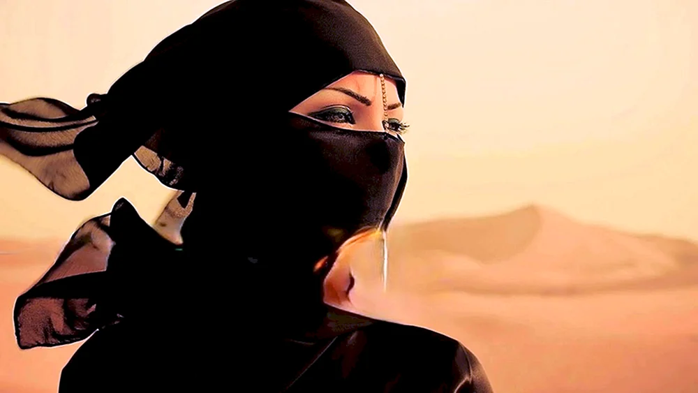 Ostlicher Wüsten-Niqab