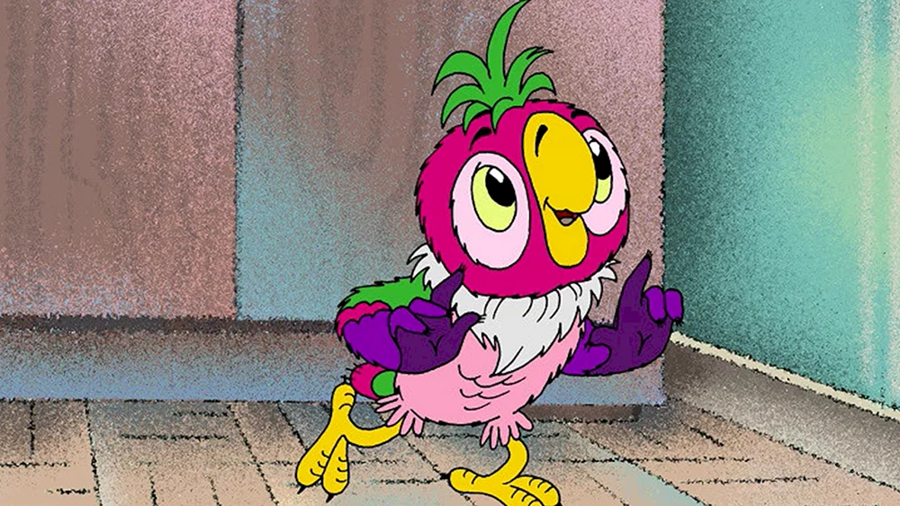 Kesha Parrot Cartoon