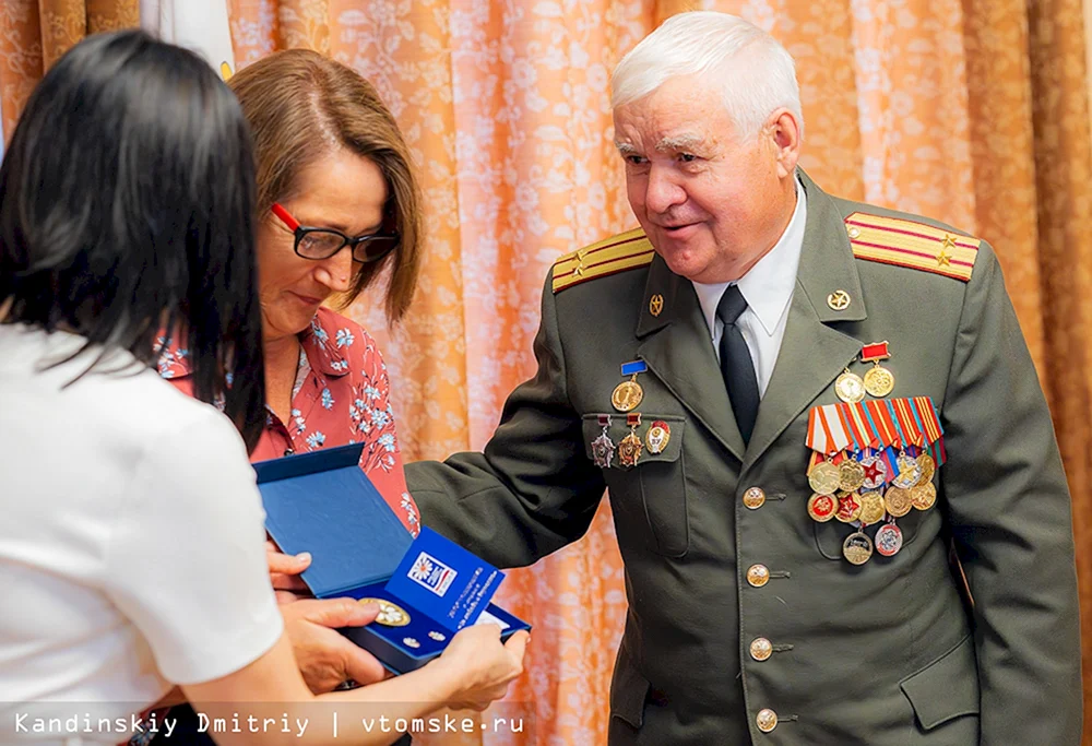 Verleihung einer Medaille