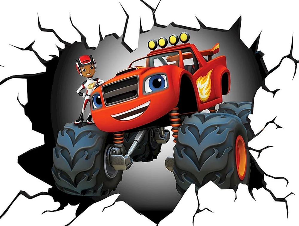 Blaze Monster Truck Flash