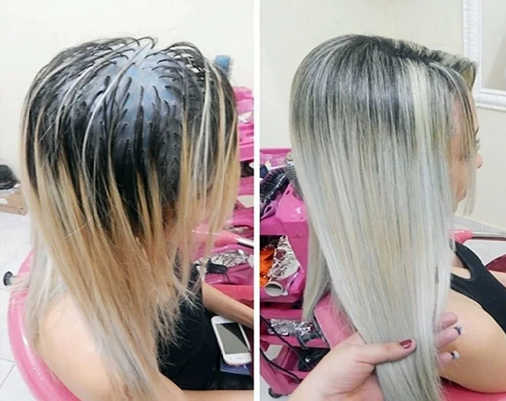 AIRTOUCH balayage balayage aschblond