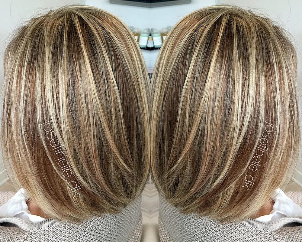 Balayage Aschefärbung