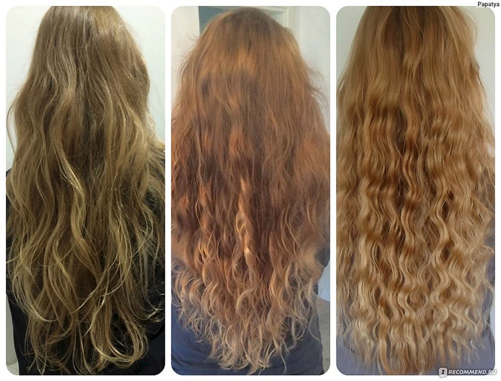 Sonnenverbranntes Haar