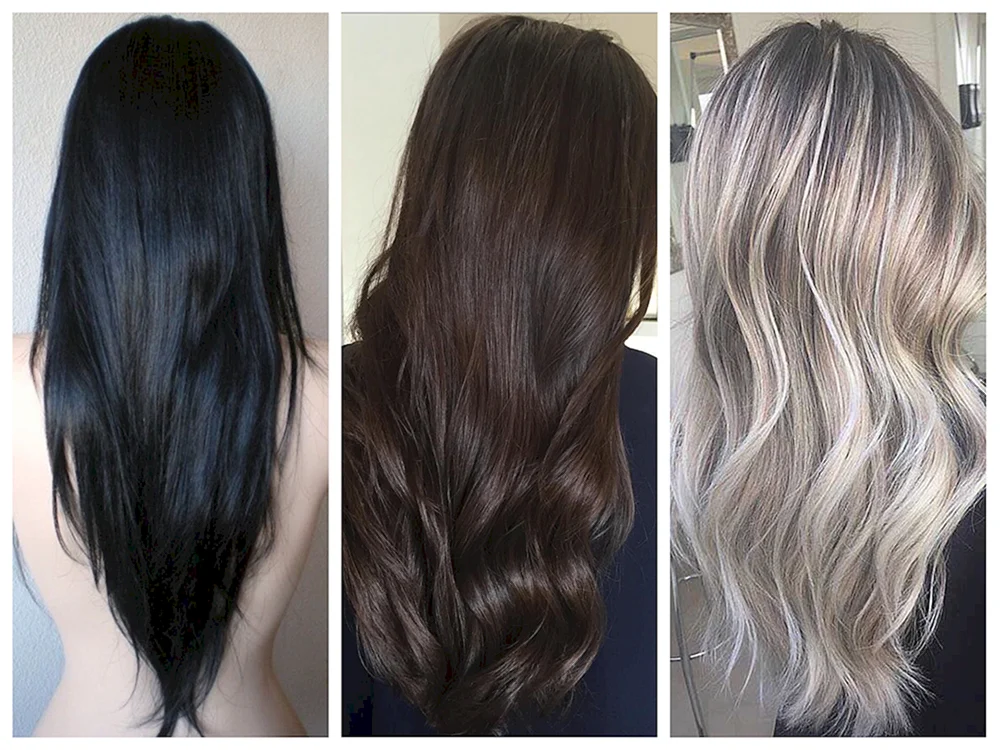 Blondes Haar färben Perlenasche