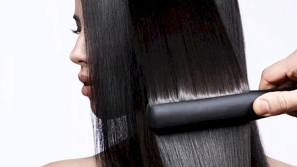 Keratin Haarglättung