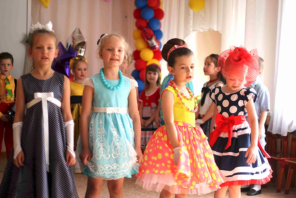 Kindergartenabschluss im Stil