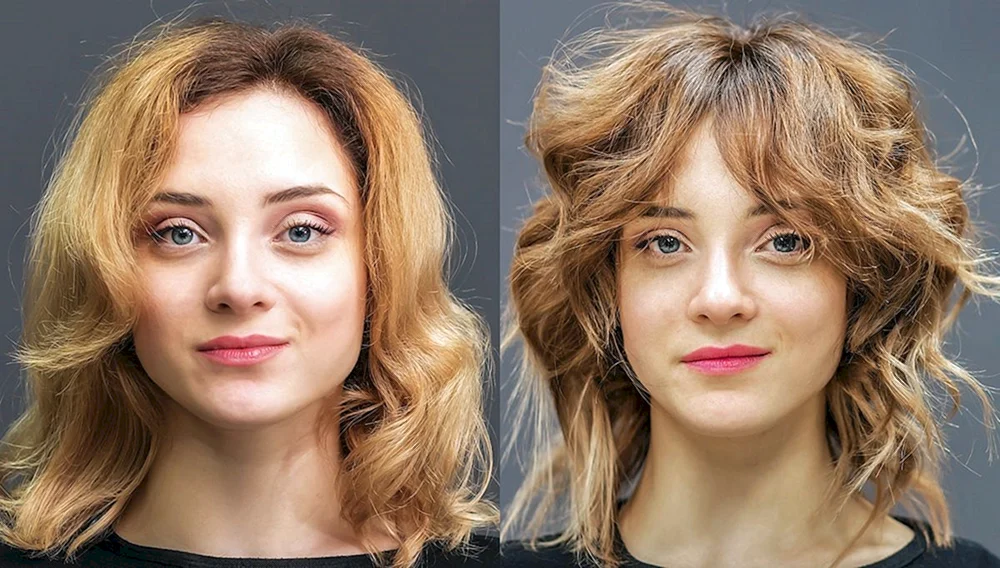 Wolf Cut Haarschnitt