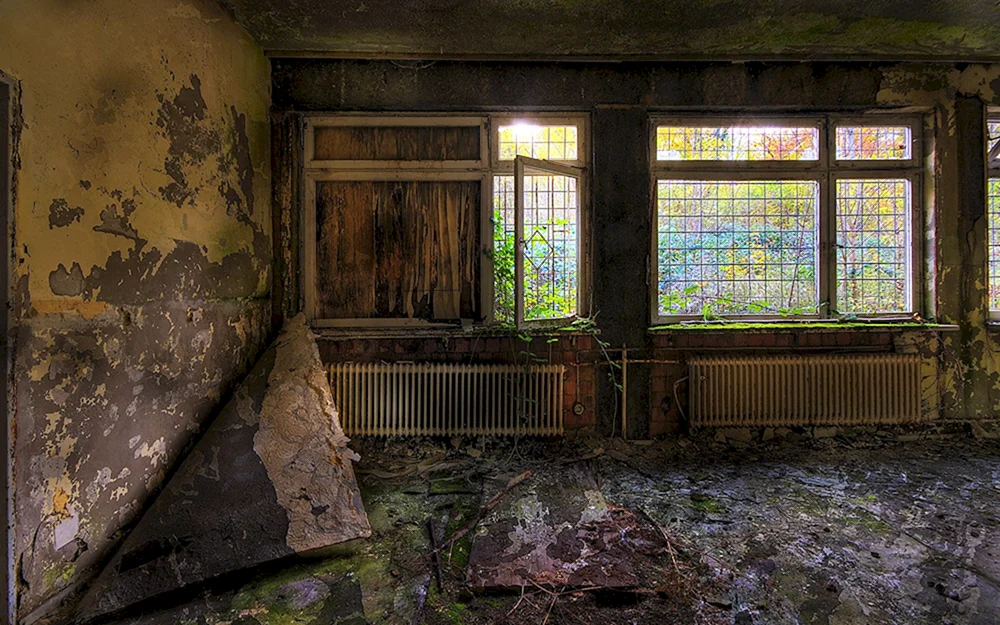 Verlassener Ort Kunst
