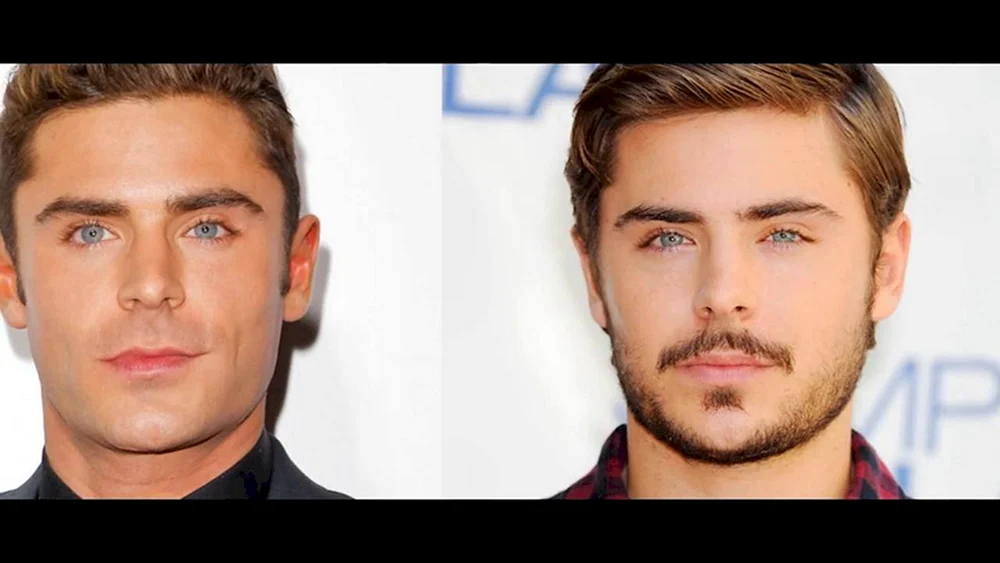 Zac Efron mit Bart