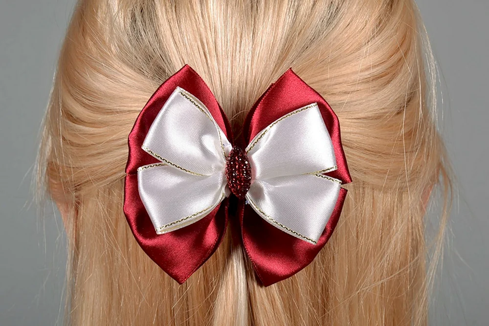 Haarnadel mit Schleife