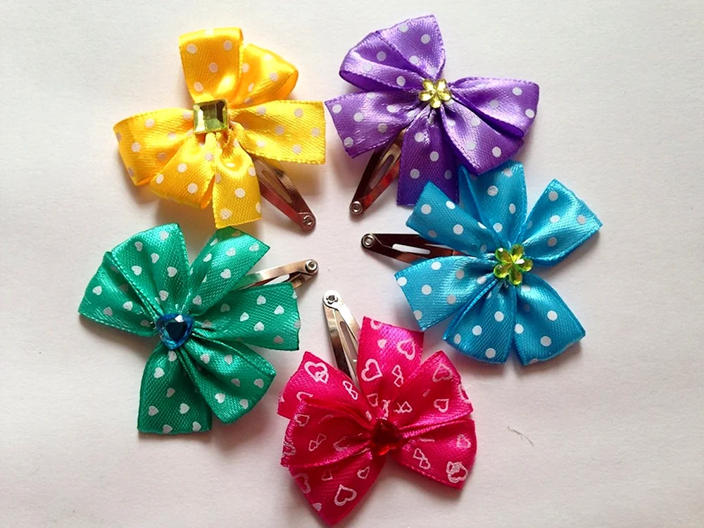 Kanzashi-Blumen